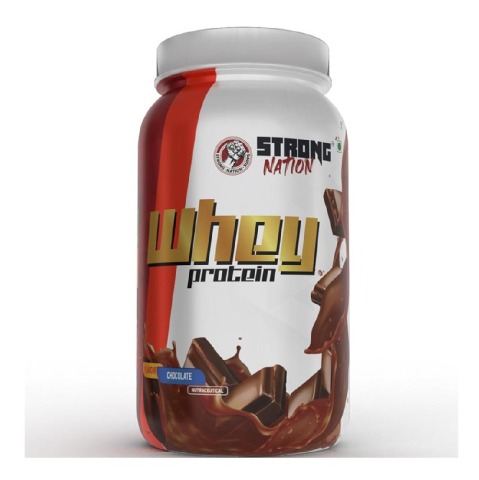 Strong Nation Supps Whey Protein, 2.2 lb Chocolate
