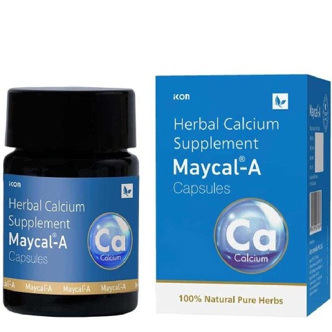1 - Maycal-A Calcium Supplement, 10 capsules Unflavoured