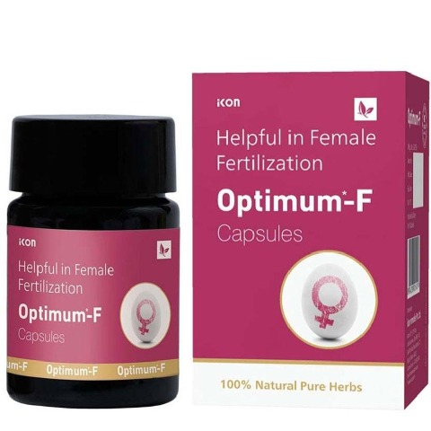 1 - Optimum-F Female Fertilization,  10 capsules  Unflavoured 
