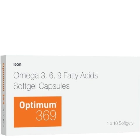 1 - Optimum-369 Omega Fatty Acids,  10 softgels 