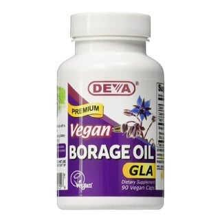 Deva Vegan Borage Oil (500mg), 90 veggie capsule(s)