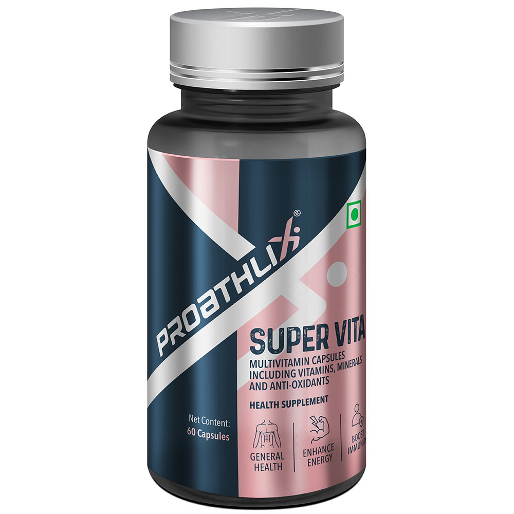 1 - Proathlix Super Vita,  60 capsules  Unflavoured 
