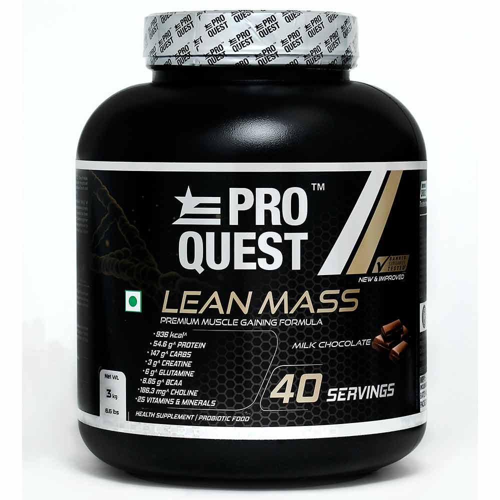 6 - Proquest Lean Mass 6.6lb & Pump Up Pre workout 0.66lb Combo,  2 Piece(s)/Pack  Milk Chocolate & Watermelon (Shaker with Free Bag) 