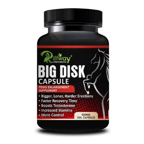 1 - Riffway Big Disk,  15 capsules 