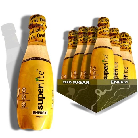 1 - Superlite Sugarfree Energy Fizz Drink, 6 Piece(s)/Pack Unflavoured