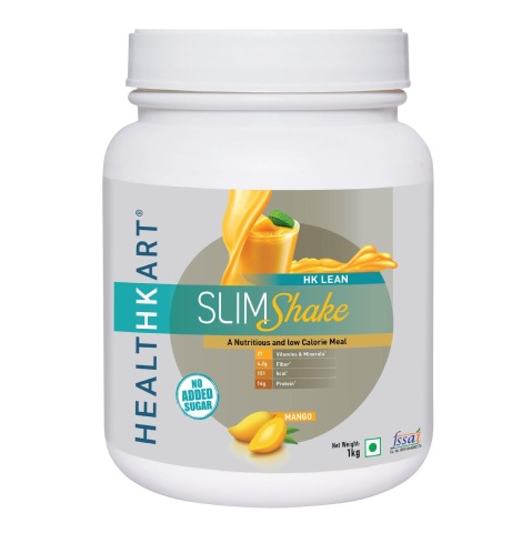 HealthKart SlimShake No Added Sugar, 1 kg Mango HealthKart SlimShake No Added Sugar, 1 kg Mango