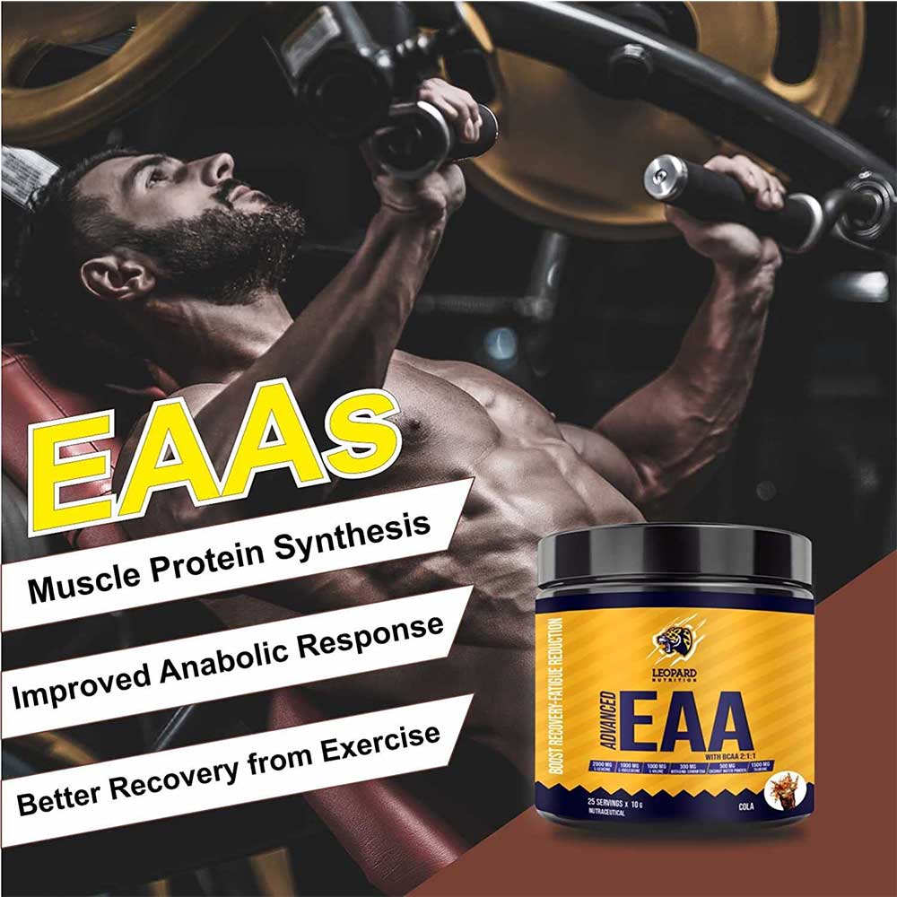 3 - Leopard Nutrition Advanced EAA,  Cola  0.55 lb  25 Servings 