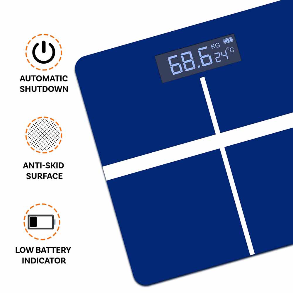 6 - beatXP Blue Plus Weighing Scale,  Blue 