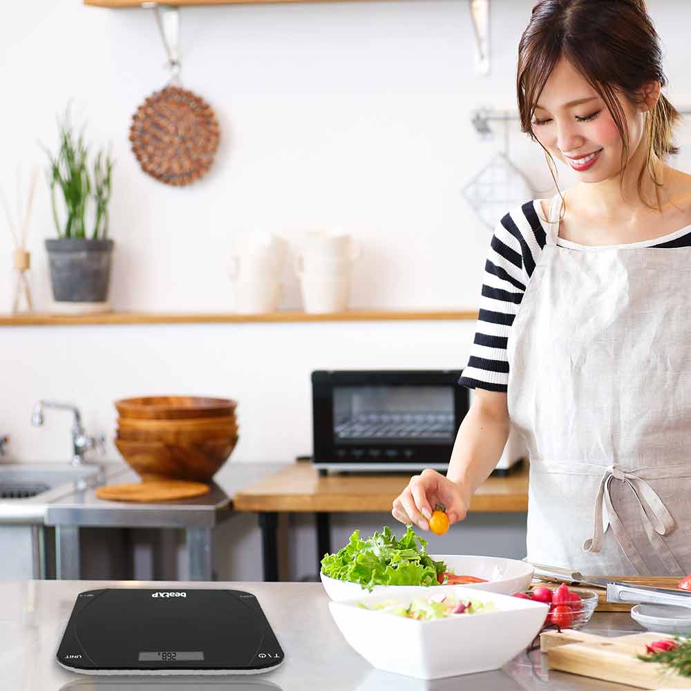 3 - beatXP NeoChef kitchen Scale,  Black 