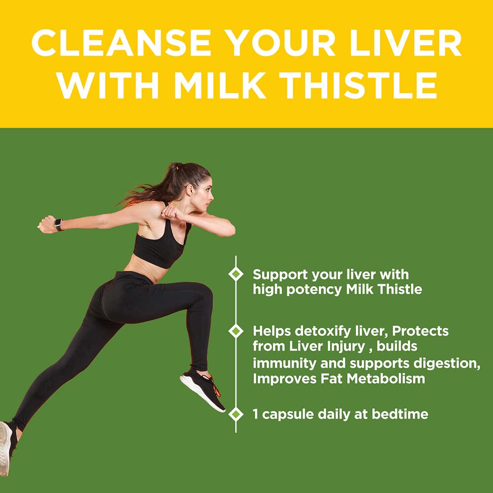 6 - HealthKart HK Vitals Milk Thistle Extract 600mg OP, 120 capsules