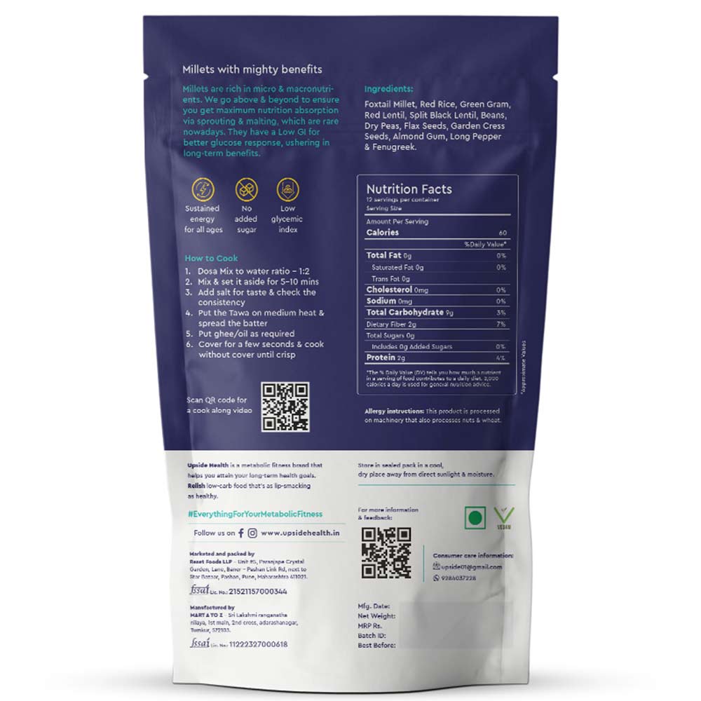 Kodo Millet Instant Dosa Mix at Best Price in India