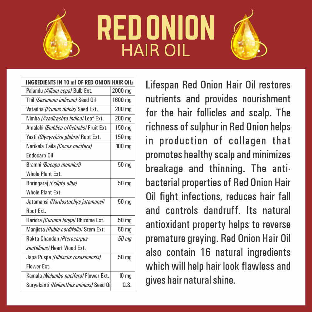 Red Onion Hair Oil at Best Price in India