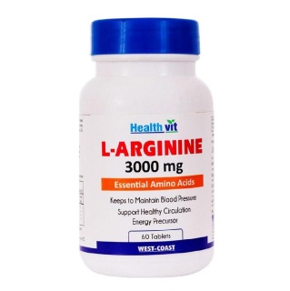 Healthvit L-Arginine (3000 mg), 60 tablet(s)
