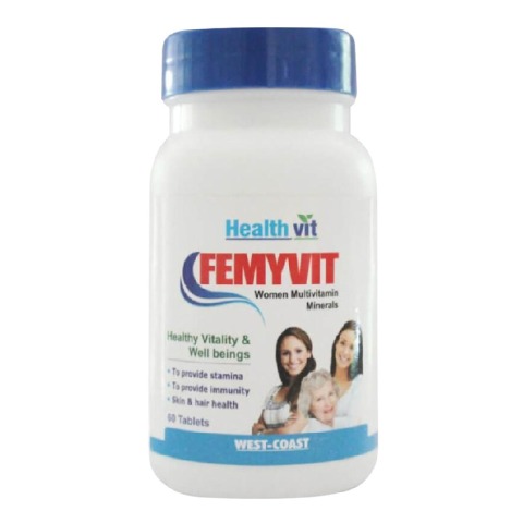 Healthvit AtoZ FEMYVIT Women Multivitamin Minerals, 60 tablet(s) Unflavoured