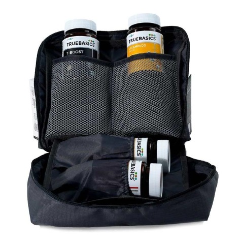 1 - TrueBasics Travel Kit,  Gray 