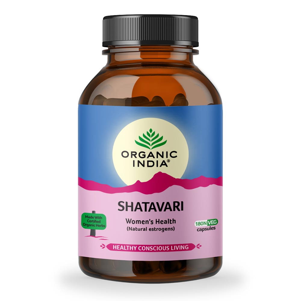 1 - Organic India Shatavari,  180 capsules 