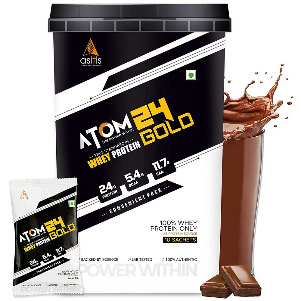 ATOM 24 Gold Whey Protein at Best Price in India