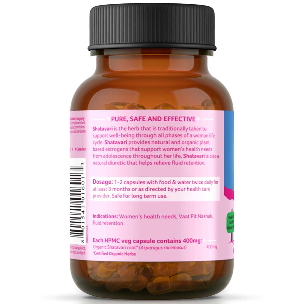 2 - Organic India Shatavari,  60 capsules 