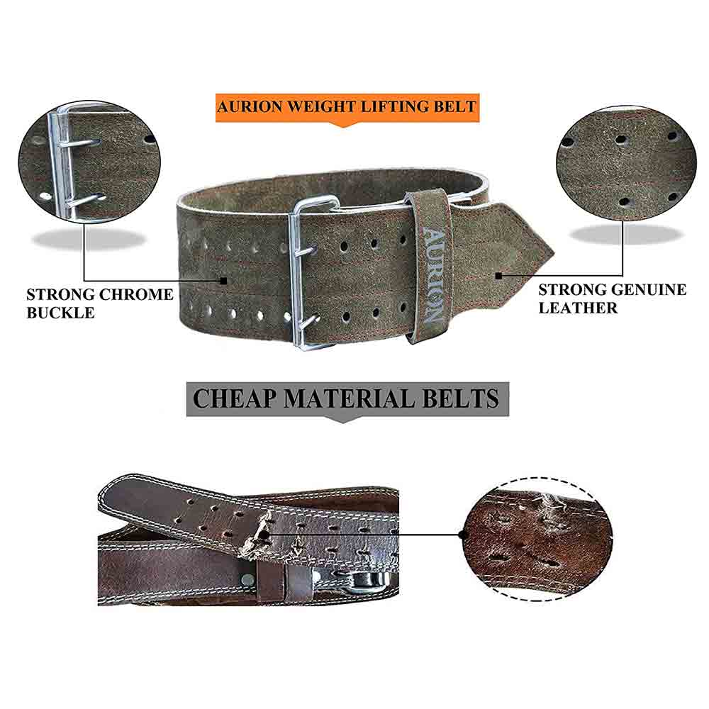 Genuine Leather Pro Weight Lifting Belt at Best Price in India