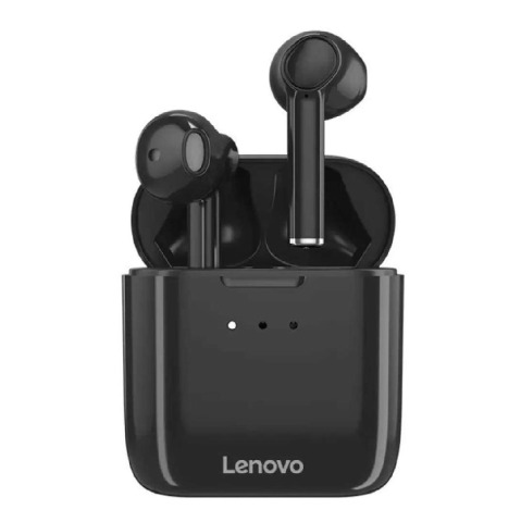 2 - Lenovo QT83 Bluetooth Headset, Black