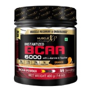 MuscleXP Instantized BCAA 6000 with L Alanine Taurine, 0.88 lb 44 Servings Orange