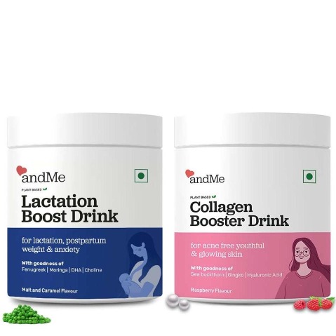 1 - andMe Lactation & Collagen Booster Drink Combo, 2 Piece(s)/Pack
