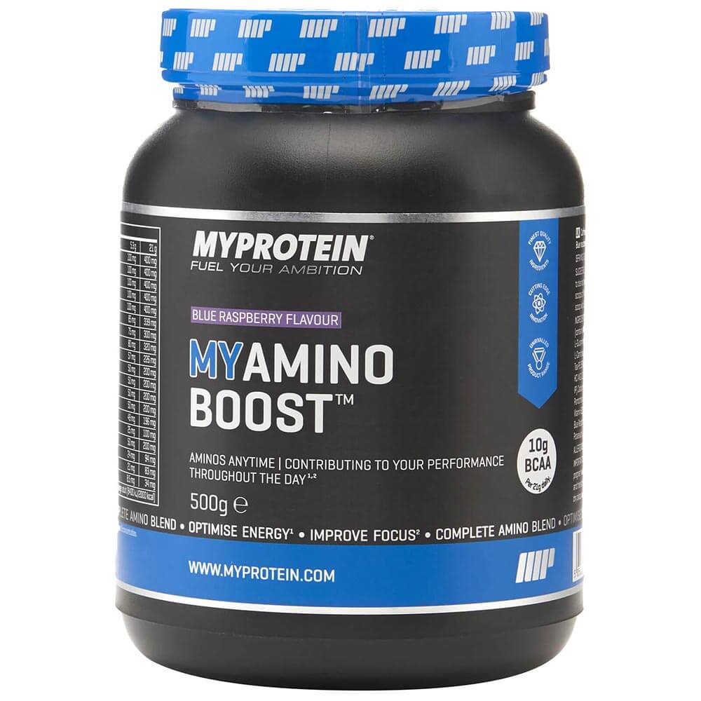 Myprotein MyAmino Boost,  1.1 lb  94 Servings  Blue Raspberry 