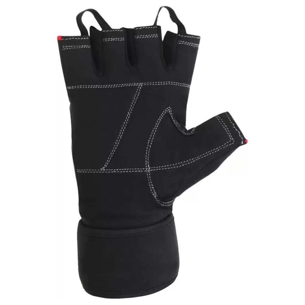 3 - Arrowmax Panther Sports and Gym Gloves,  Black & Red  Free Size 