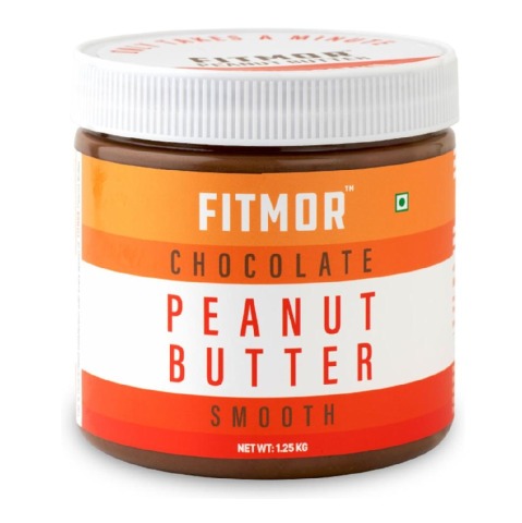 Fitmor Chocolate Peanut Butter,  1.25 kg  Smooth 