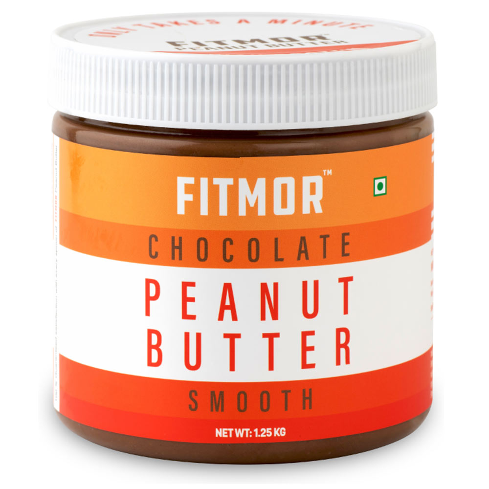 Fitmor Chocolate Peanut Butter,  1.25 kg  Smooth 