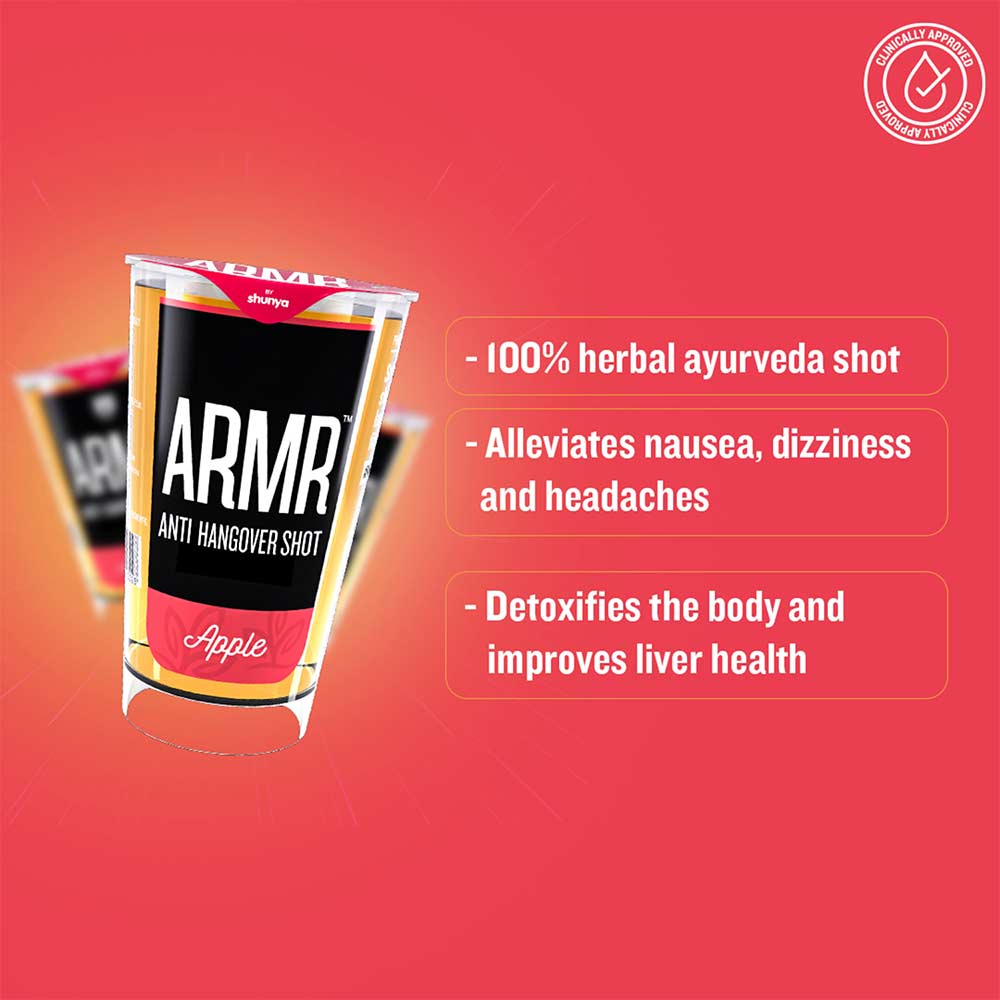 2 - ARMR Anti Hangover Shot,  24 Piece(s)/Pack  Apple 