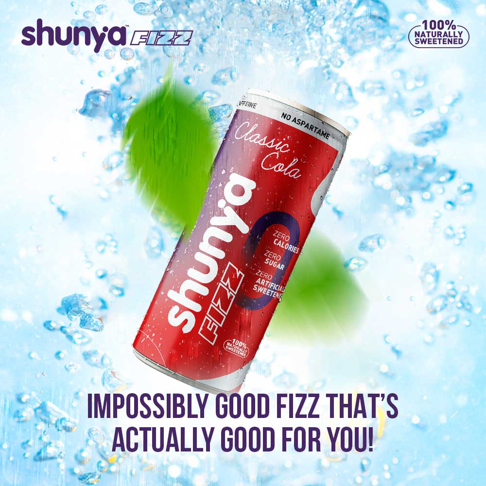 3 - Shunya Fizz,  300 ml  Classic Cola (Pack of 12) 