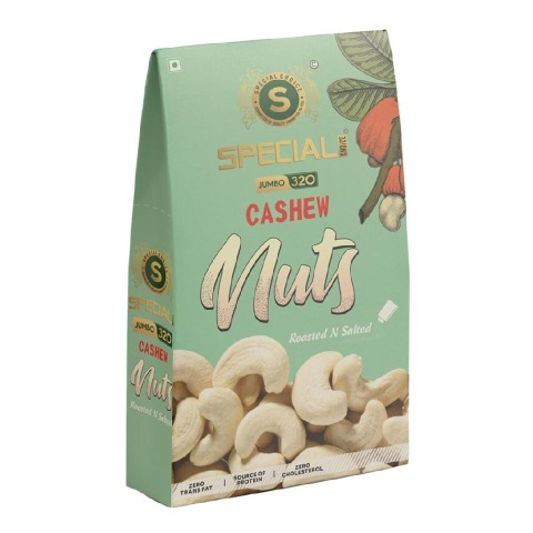 1 - Special Choice Cashew Nuts (Jumbo 320), Roasted & Salted 250 g