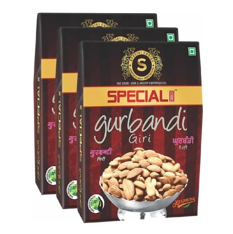 1 - Special Choice Gurbandi Giri,  250 g  Unflavoured Kesariya Vacuum Pack (Pack of 3) 