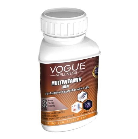 1 - Vogue Wellness Multivitamin Men, 60 softgels Unflavoured