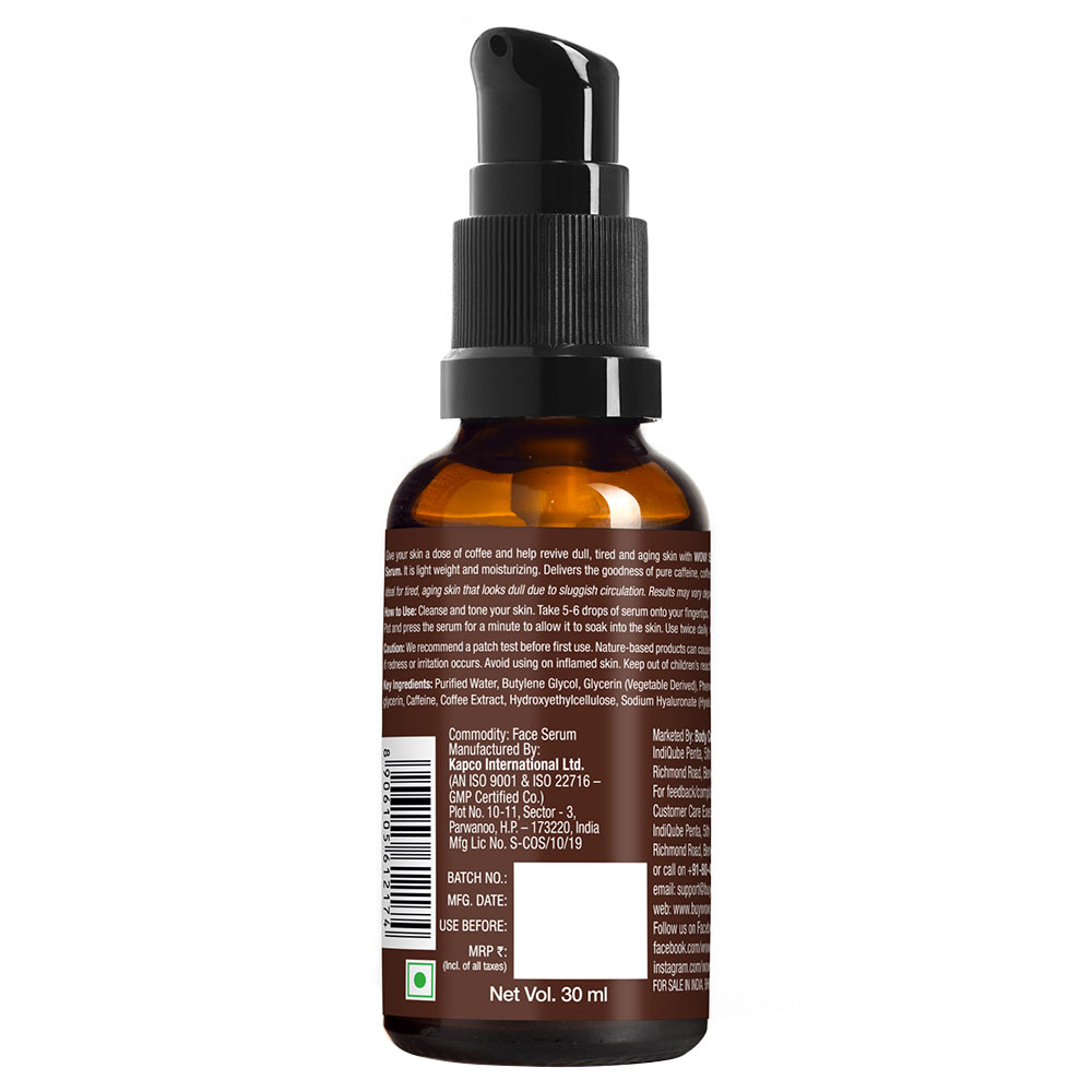 2 - WOW Skin Science Caffeine Face Serum,  30 ml  Oil Free 