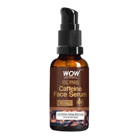 1 - WOW Skin Science Caffeine Face Serum,  30 ml  Oil Free 