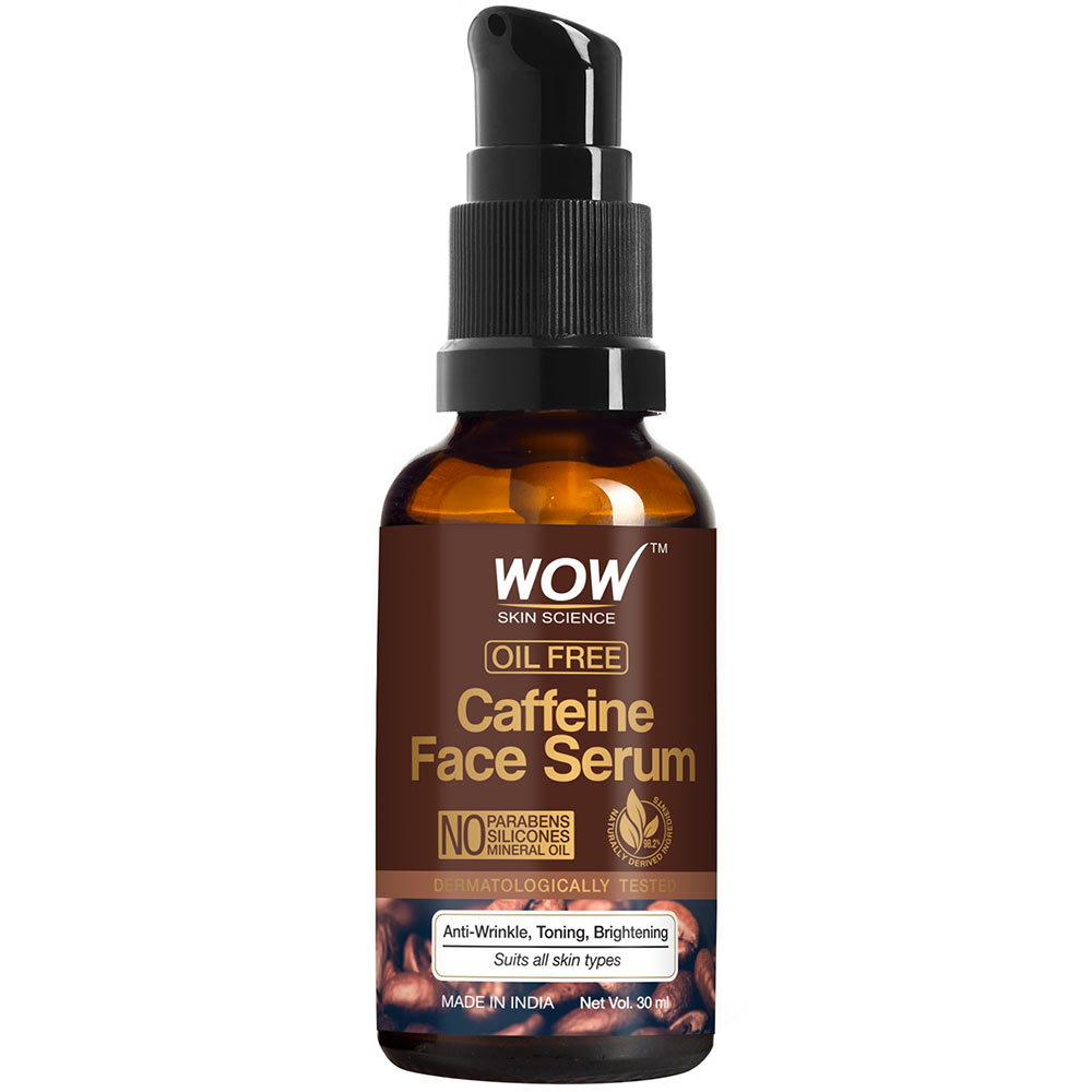 1 - WOW Skin Science Caffeine Face Serum,  30 ml  Oil Free 