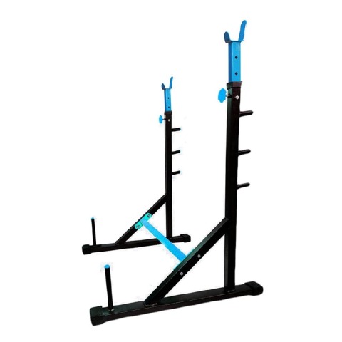1 - BULLAR Squat Stand for Home Gym,  Black & Blue 