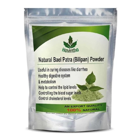 Havintha Natural Bael Patra (Bilipan) Powder,  227 g 