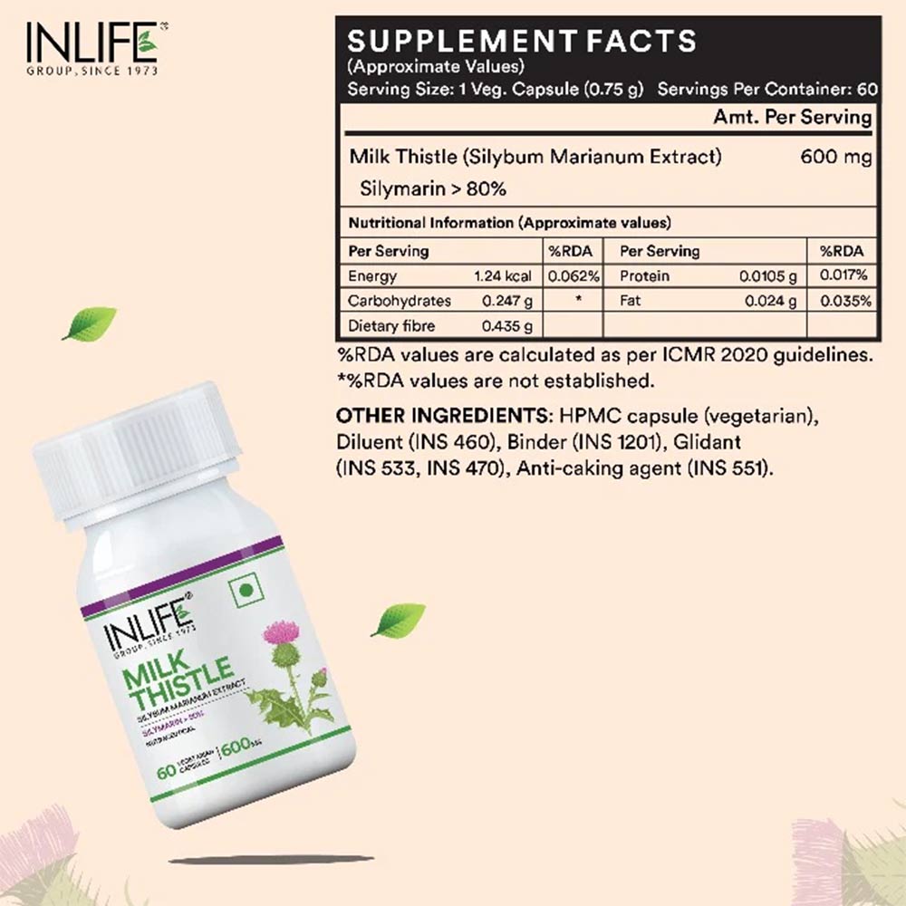 Milk Thistle (600mg) at Best Price in India