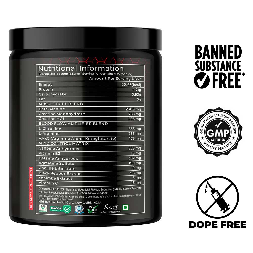 2 - Big Bull Pre Workout,  0.42 lb  Green Apple 