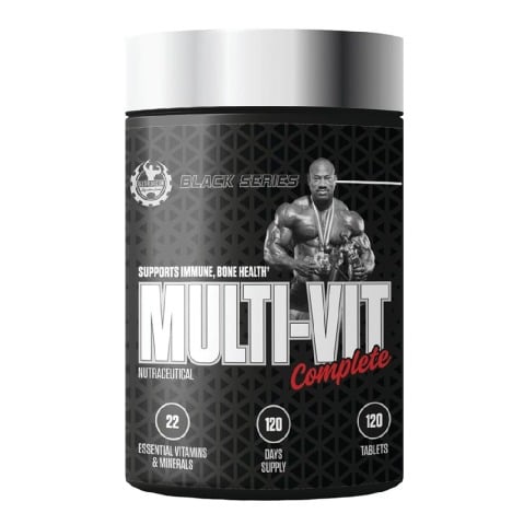 1 - Dexter Jackson Black Series Multivitamin,  120 tablet(s)  Unflavoured 