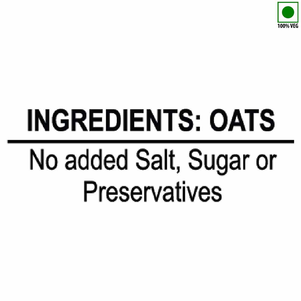 4 - Bagrrys White Oats Pouch,  500 g  Unflavoured 