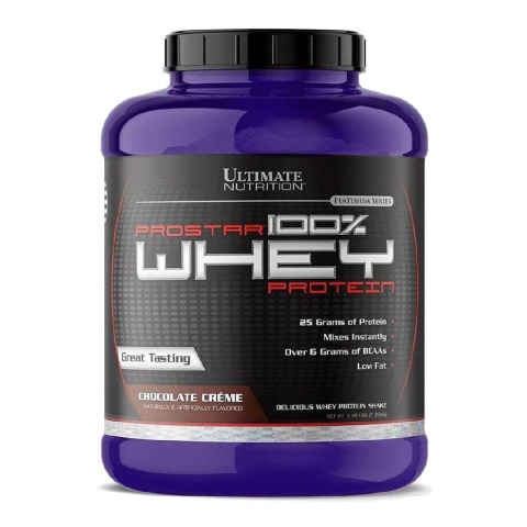 1 - Ultimate Nutrition Prostar 100% Whey Protein Powder, 5.28 lb Chocolate Creme