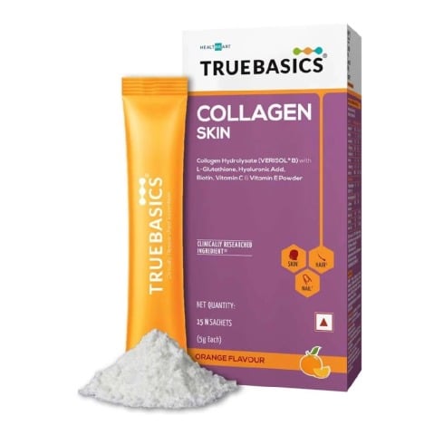 1 - TrueBasics Collagen Skin OP,  15 Piece(s)/Pack  Orange 