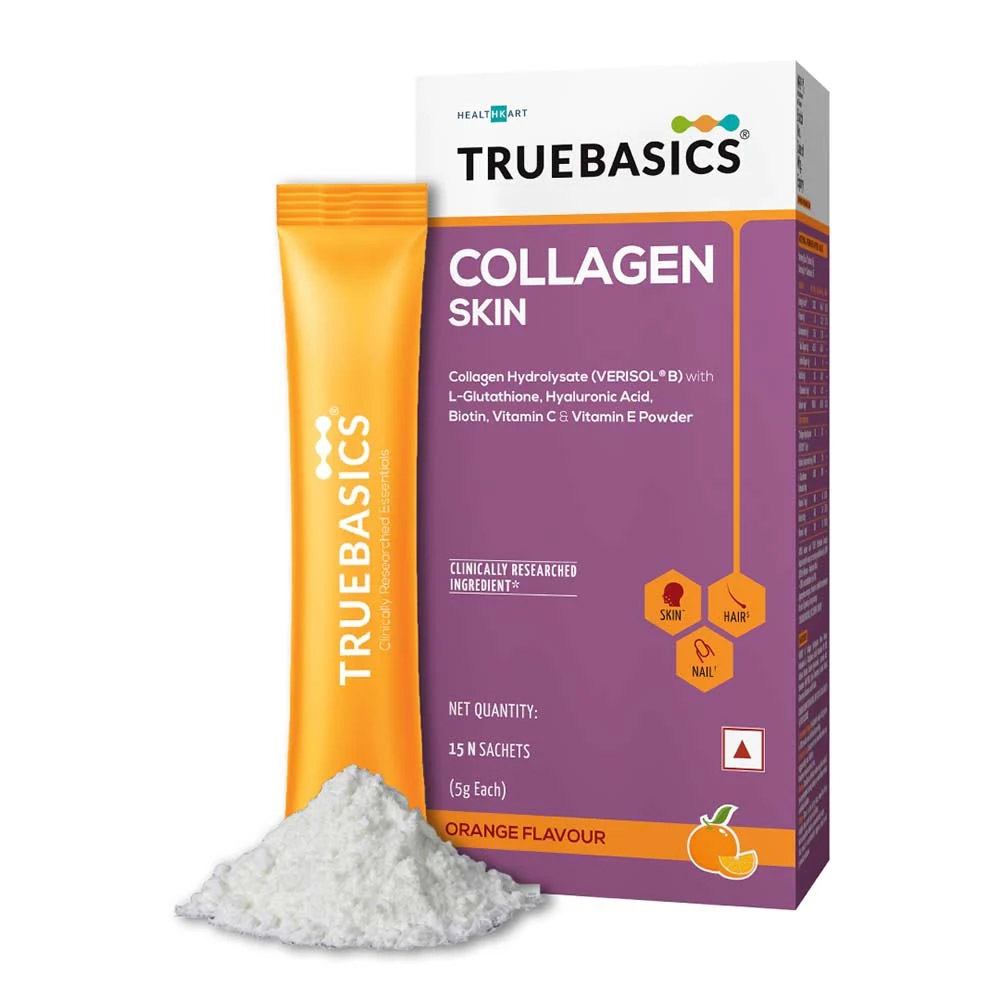 1 - TrueBasics Collagen Skin OP,  15 Piece(s)/Pack  Orange 