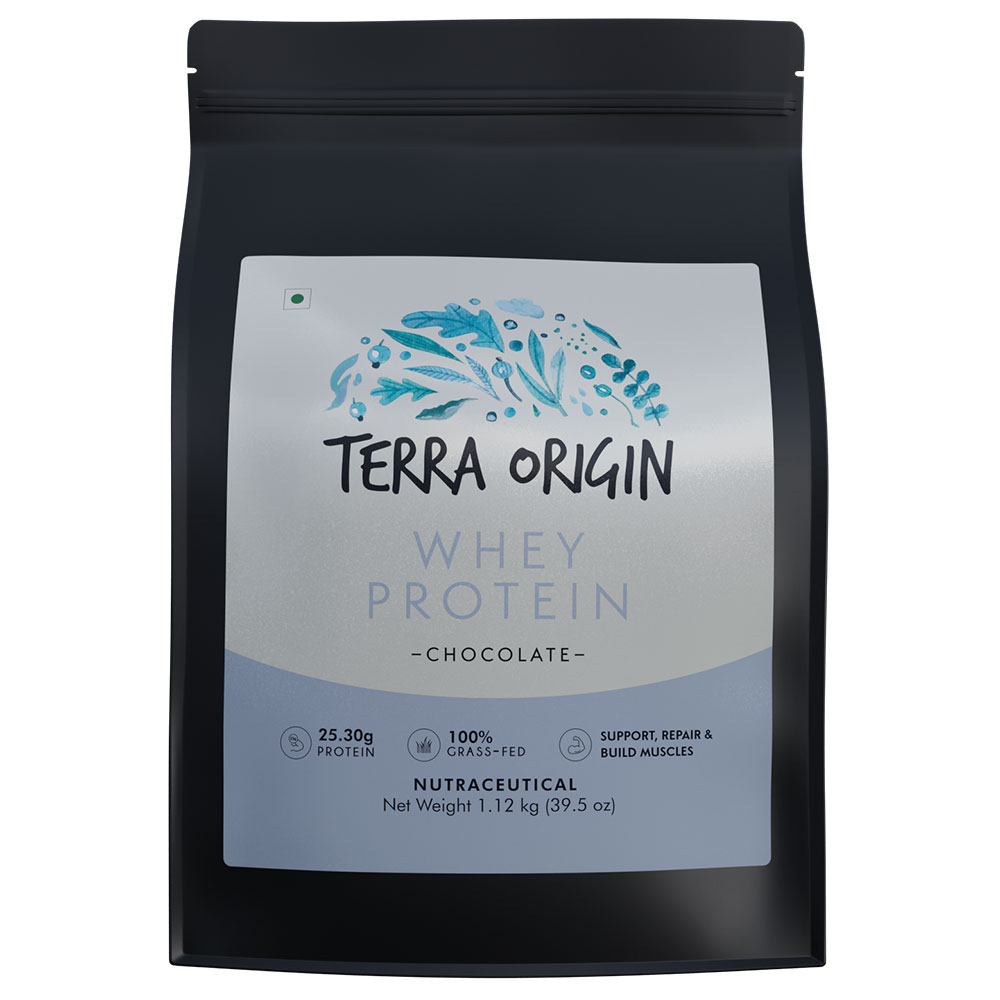 1 - Terra Origin Whey Protein,  2.46 lb  Chocolate 