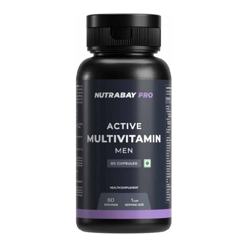 1 - Nutrabay Pro Active Multivitamin Men, 60 capsules Unflavoured