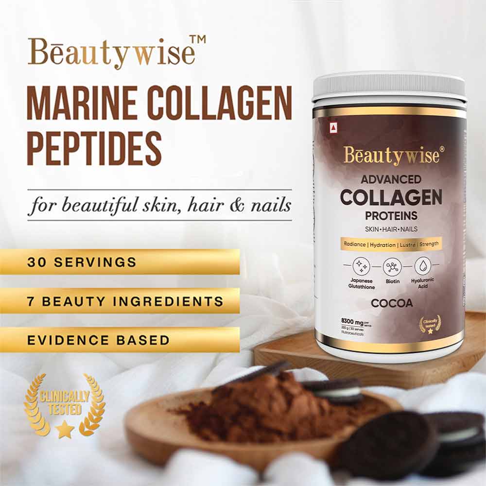 2 - Beautywise Advanced Collagen Proteins,  0.250 kg  Cocoa 